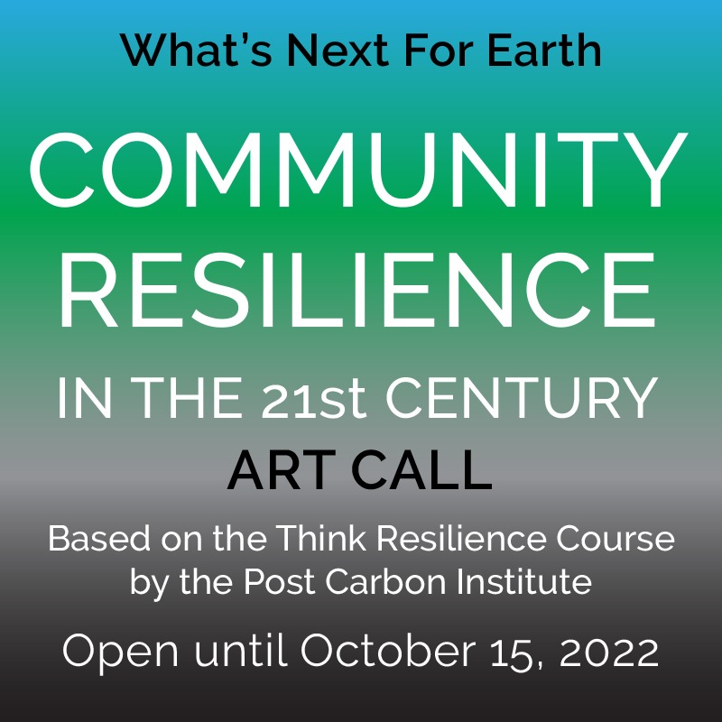 Community Resilience art call WNFE 1